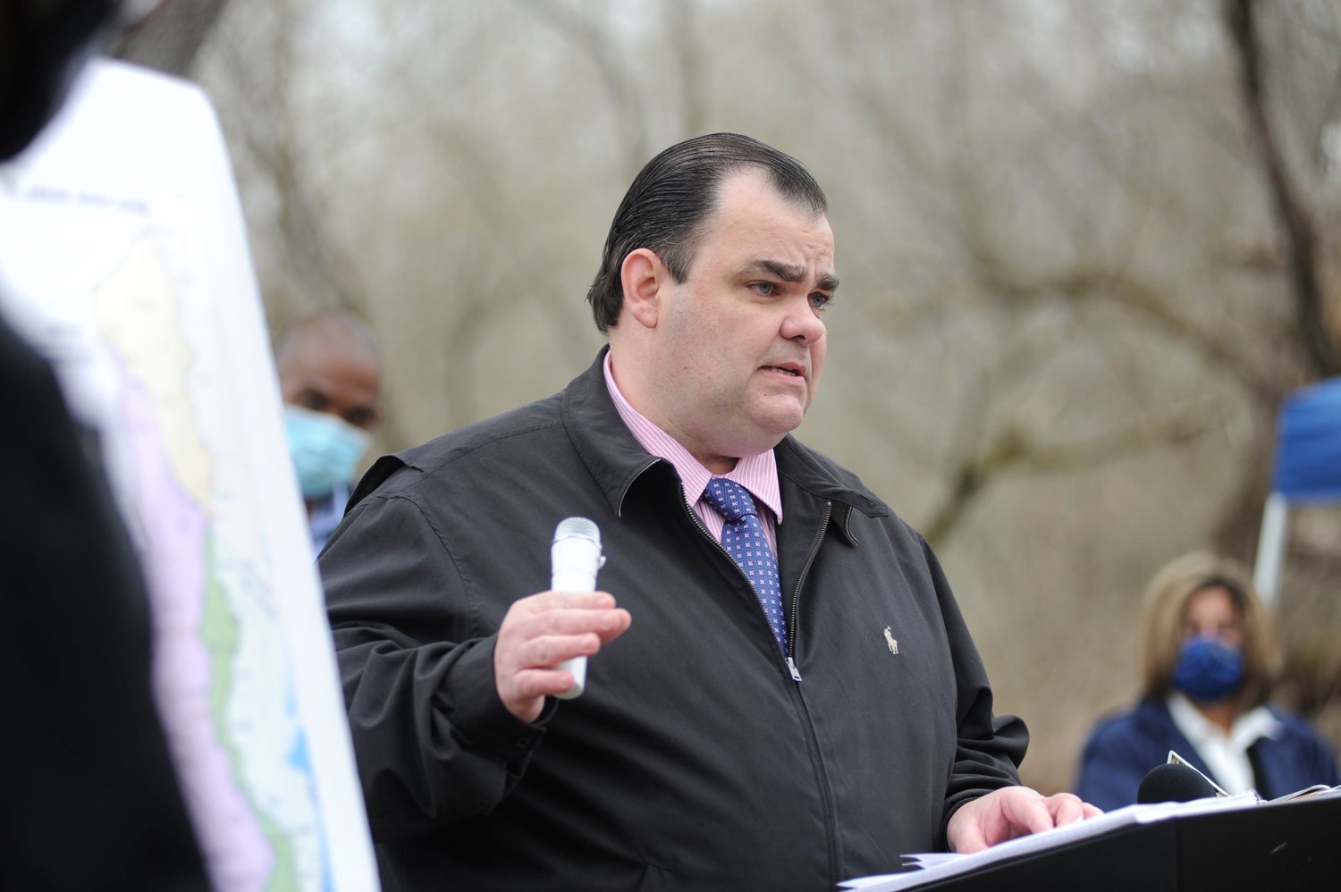 Rob Doherty, pictured at an announcement of the bi-partisan formation of a Congressional Caucus for the Delaware River Watershed.